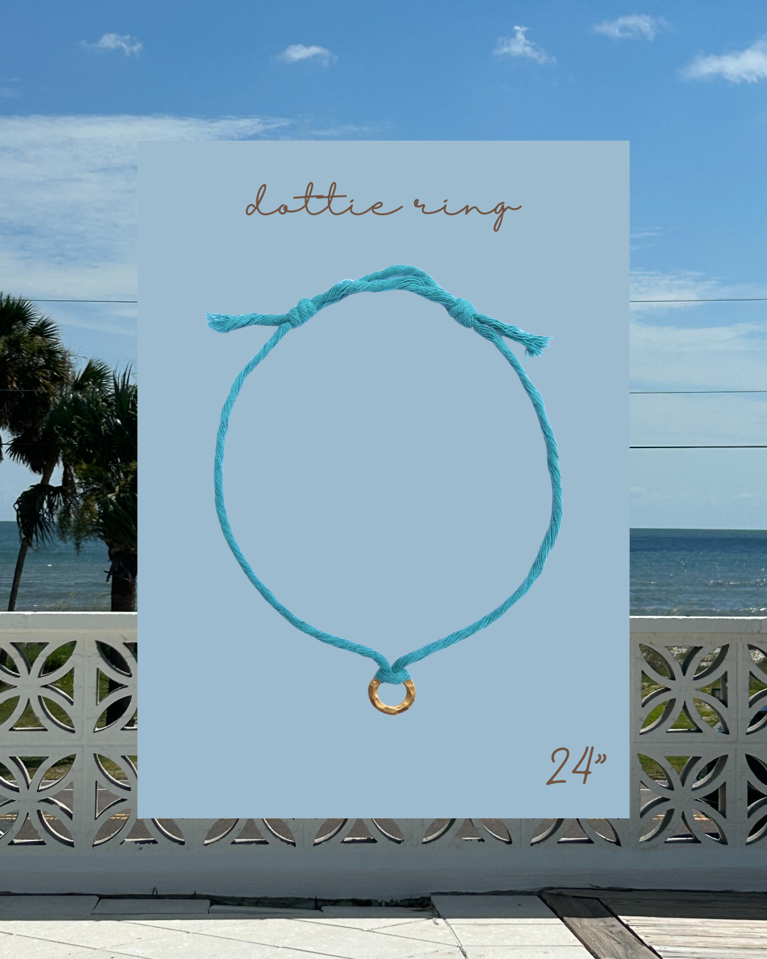 Dottie Ring Necklace