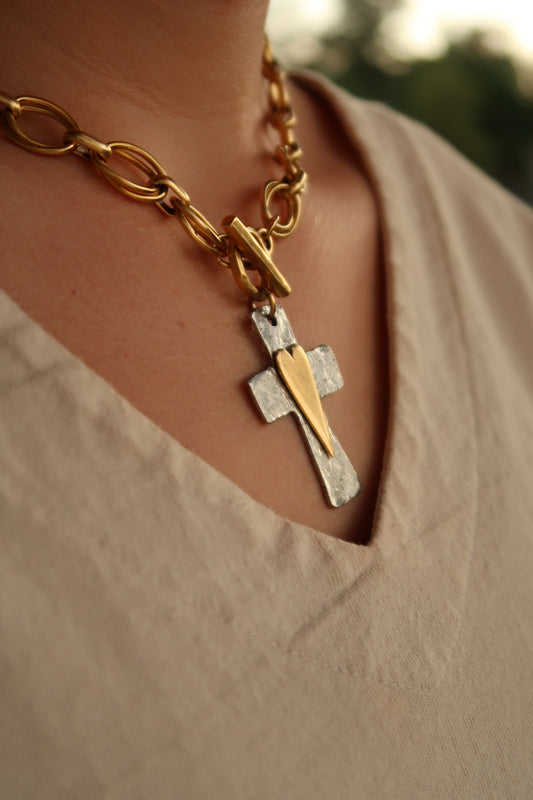Ginny Cross Necklace