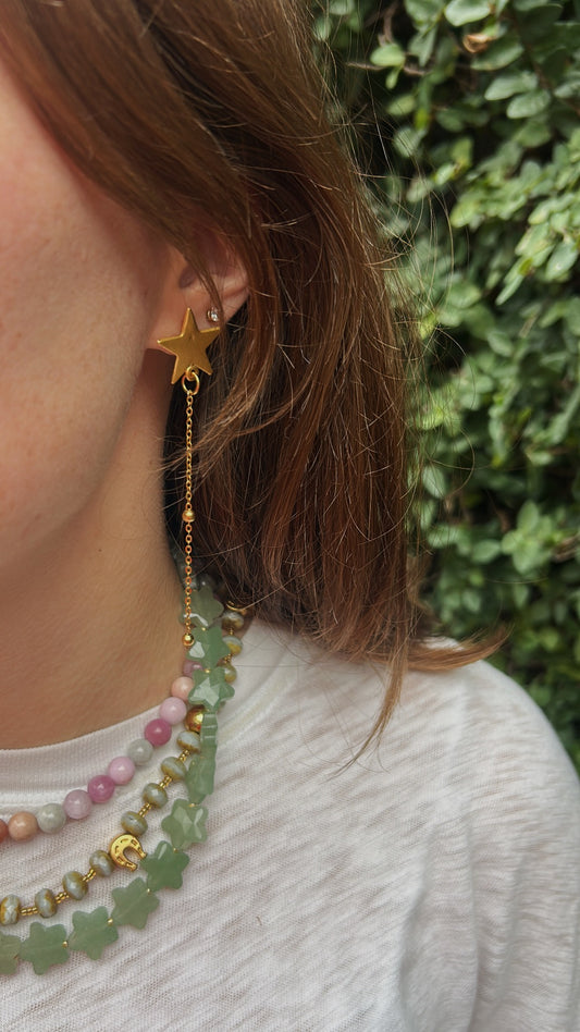 Superstar Chain Duster Earrings