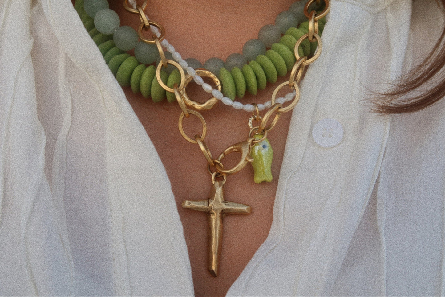 Lou Ring Necklace