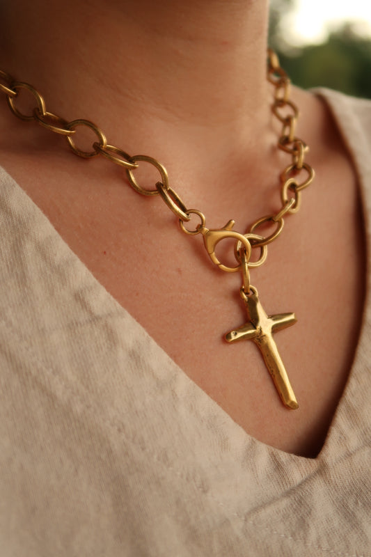 Joy Cross Necklace